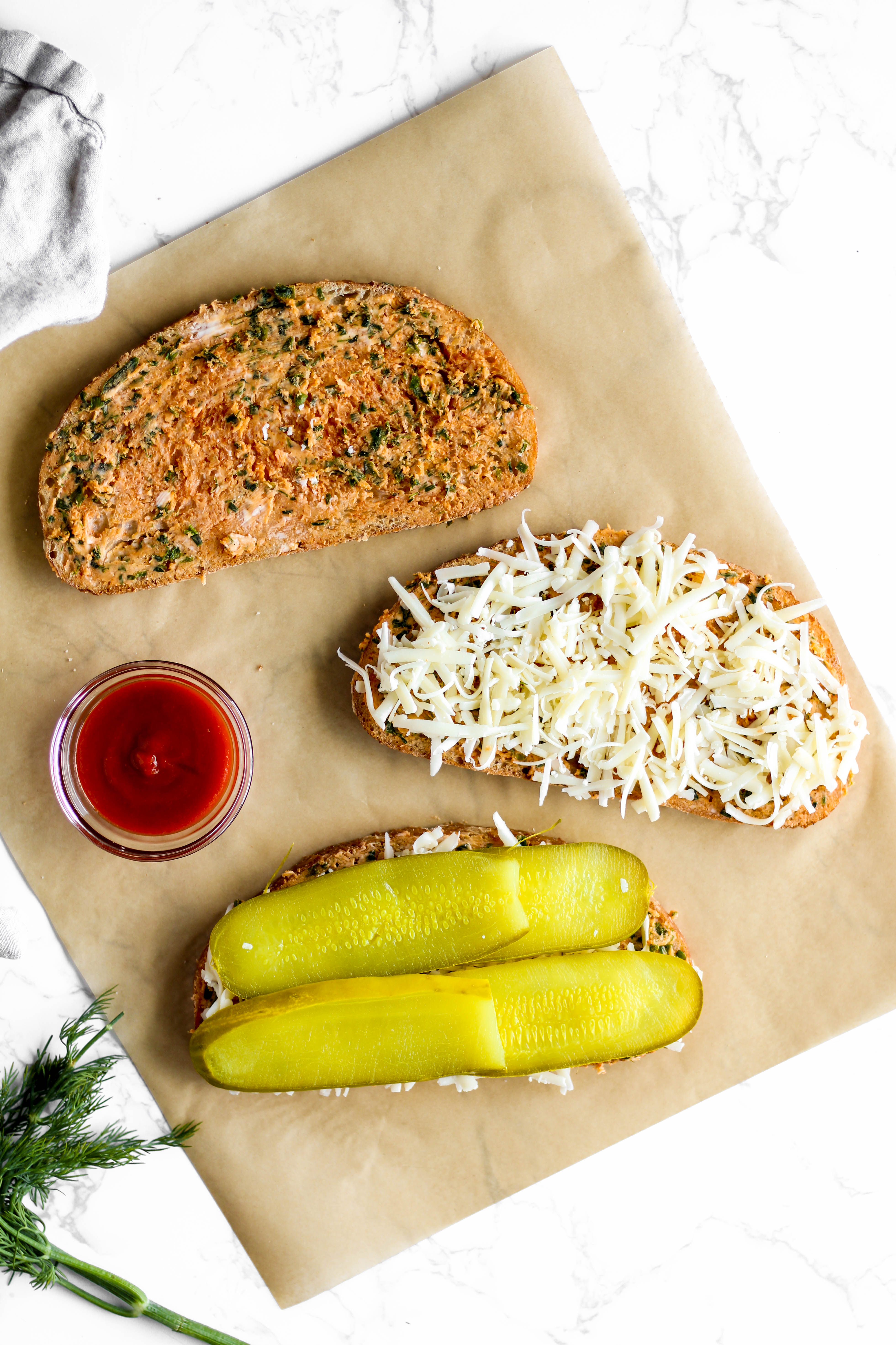 Pickle Grilled Cheese